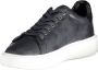 Blauer Sportieve Polyester Sneaker met Contrastdetails Blue - Thumbnail 12
