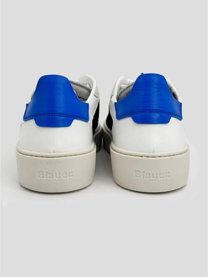 Blauer Staten Sneakers Wit Zwart Blauw Multicolor Heren