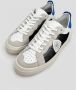 Blauer Staten Sneakers Wit Zwart Blauw Multicolor Heren - Thumbnail 4