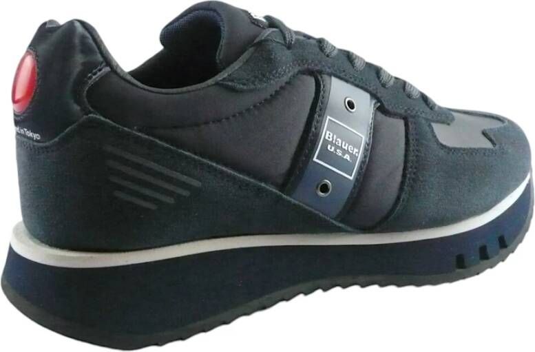 Blauer Stijlvolle marineblauwe sneakers
