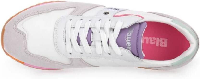 Blauer Stijlvolle Sneakers voor Mannen en Vrouwen Multicolor Dames
