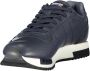 Blauer Urban Flair Sneaker met Gedurfd Print - Thumbnail 2