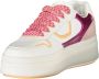 Blauer Vibrante Sports Sneakers met Contrasterende Veters - Thumbnail 2
