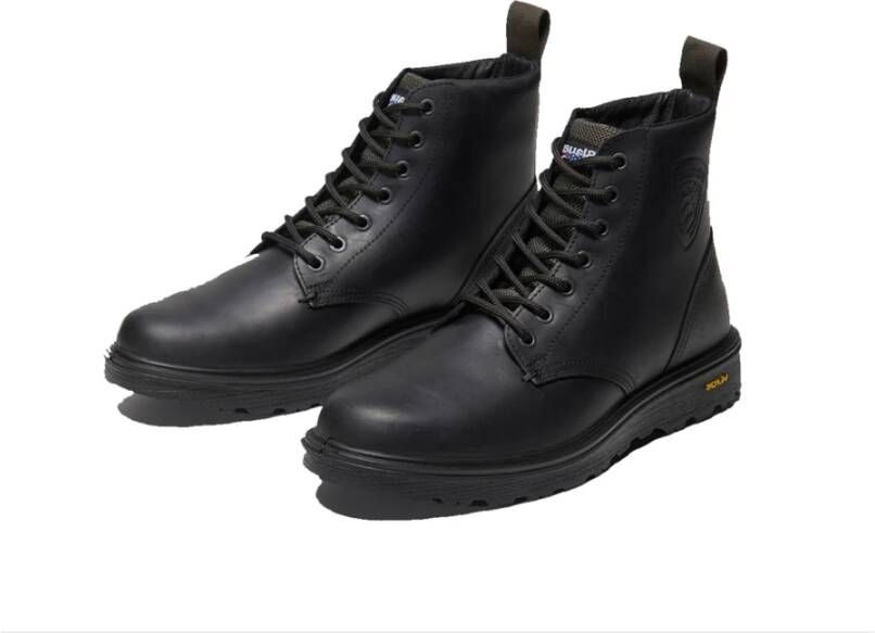 Blauer Wedge Enkellaarsjes