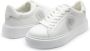 Blauer Stijlvolle Polyester Sneaker Witte Kleur White Dames - Thumbnail 16