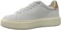 Blauer Witte lage sneakers - Thumbnail 2