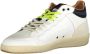 Blauer Witte Leren Heren Sneaker Urban Luxe - Thumbnail 6
