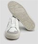 Blauer Witte Leren Sneaker Staten Model Multicolor Heren - Thumbnail 4