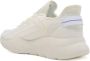 Blauer Witte Polyester Sneaker met Sportieve Details White Heren - Thumbnail 10
