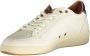 Blauer Witte Polyester Sneaker met Contrastdetails - Thumbnail 2