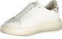 Blauer Witte Polyester Sneaker met Veters White Heren - Thumbnail 9
