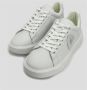 Blauer Witte Sneaker met Merklogo - Thumbnail 2