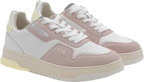 Blauer Witte Sneakers voor Vrouwen Multicolor Dames