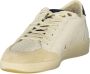 Blauer Witte Sportsneaker met Blauwe Details - Thumbnail 2
