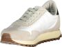 Blauer Sportieve Witte Sneakers voor Heren met Contrastdetails White Heren - Thumbnail 7