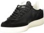 Blauer Zwarte leren heren sneaker - Thumbnail 2