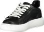 Blauer Glinsterende Leren Sneaker met Verwijderbare Binnenzool - Thumbnail 2