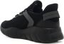 Blauer Zwarte Platte Sneaker Sok Schoenen Black Heren - Thumbnail 3