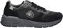 Blauer Zwarte Sneakers Lichtgewicht Comfortabel Ontwerp Black Heren - Thumbnail 11