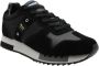 Blauer Zwarte Suède Tessuto Sneaker Queens U24Bu08 F3Queens01 Black Heren - Thumbnail 2