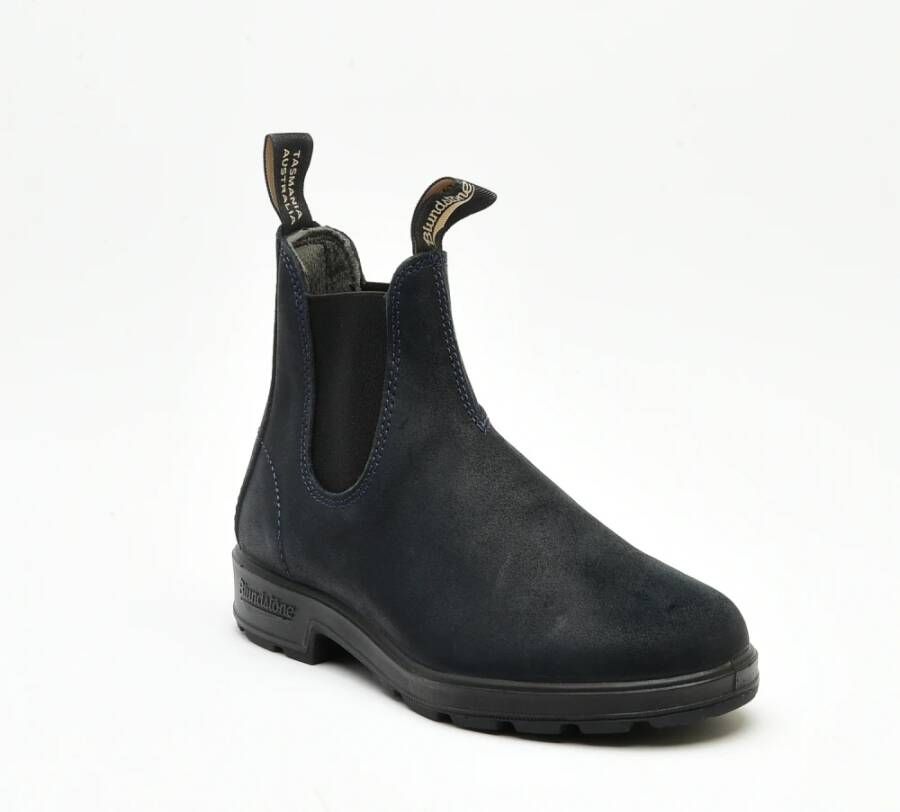 Blundstone Blauwe Nabuk Beatles Schoenen Blue Dames