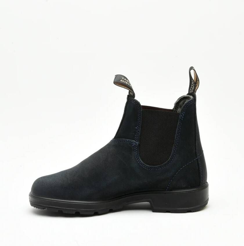 Blundstone Navy Chelsea Boots Blue Dames