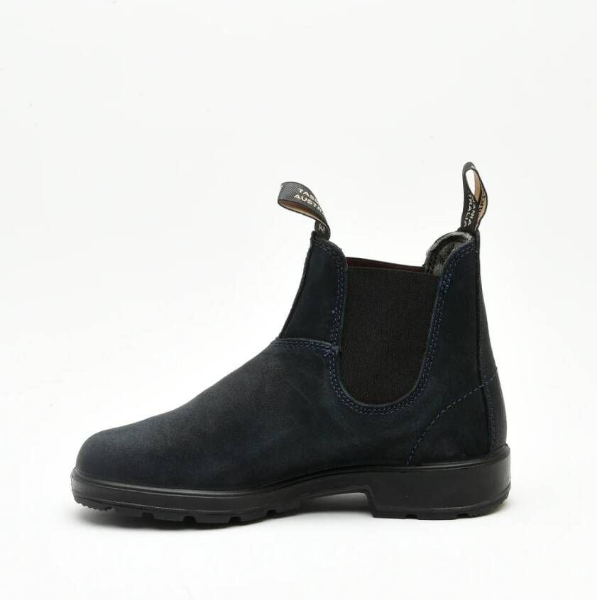 Blundstone Blauwe Nabuk Beatles Schoenen Blue Dames