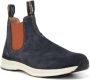 Blundstone Stiefel Boot #2147 Navy Leather with Burnt Orange Elastic (Active Series)-9UK - Thumbnail 3