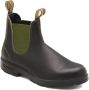 Blundstone Stiefel Boots #519 Stout Brown Leather with Olive Elastic (500 Series)-12UK - Thumbnail 61