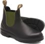 Blundstone Stiefel Boots #519 Stout Brown Leather with Olive Elastic (500 Series)-12UK - Thumbnail 62