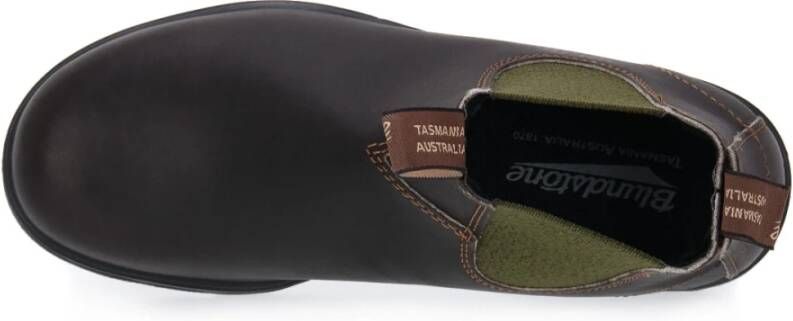 Blundstone Stiefel Boots #519 Leather Elastic (500 Series) Stout Brown Olive-3UK - Foto 7
