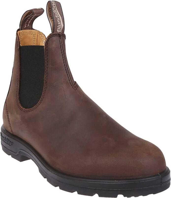 Blundstone Bruine Chelsea Boots van Leder Brown Dames