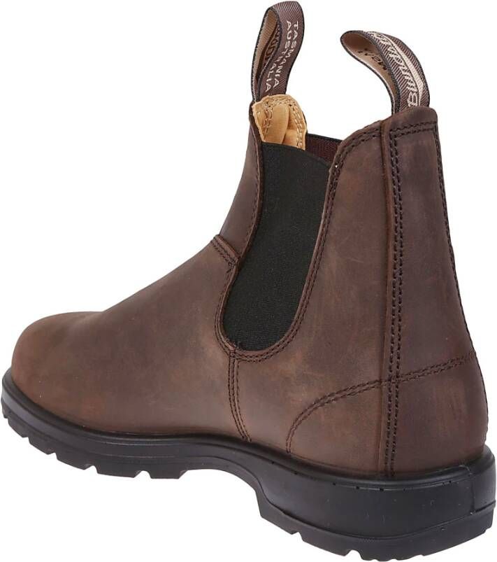 Blundstone Bruine Chelsea Boots van Leder Brown Dames