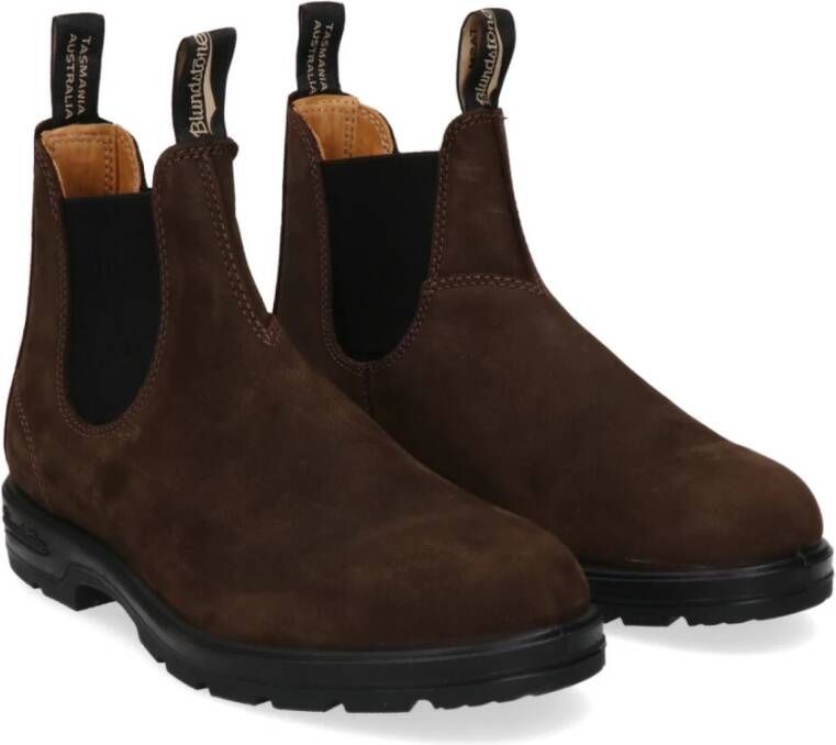 Blundstone Bruine Leren Laarzen Bruin Heren