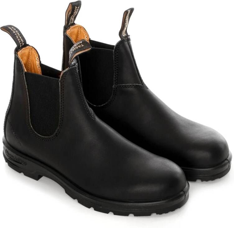 Blundstone Leren Chelsea Boots Black Heren
