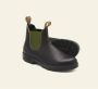 Blundstone Stiefel Boots #519 Stout Brown Leather with Olive Elastic (500 Series)-12UK - Thumbnail 5