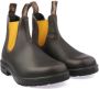 Blundstone Donkerbruine Chelsea Boots Stijlvol en Duurzaam Bruin Unisex - Thumbnail 8