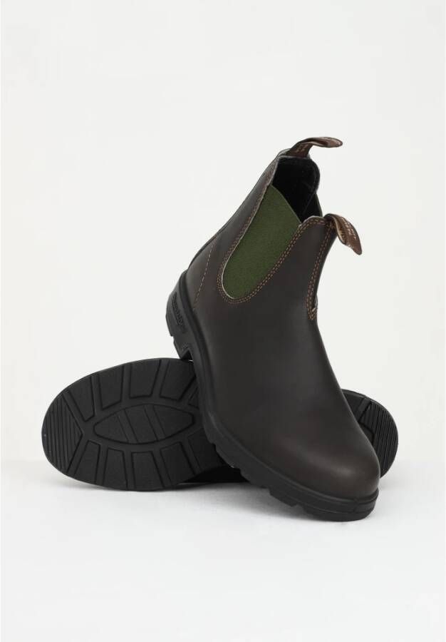 Blundstone Stiefel Boots #519 Leather Elastic (500 Series) Stout Brown Olive-3UK - Foto 15