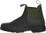 Blundstone Stiefel Boots #519 Stout Brown Leather with Olive Elastic (500 Series)-12UK - Thumbnail 77