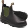 Blundstone Stiefel Boots #519 Stout Brown Leather with Olive Elastic (500 Series)-12UK - Thumbnail 20