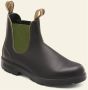 Blundstone Stiefel Boots #519 Stout Brown Leather with Olive Elastic (500 Series)-12UK - Thumbnail 68