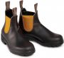 Blundstone Donkerbruine Chelsea Boots Stijlvol en Duurzaam Bruin Unisex - Thumbnail 4