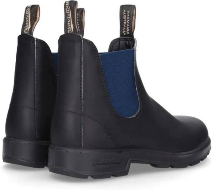 Blundstone 1917.Blk-Navy Platte Schoenen voor Stijlvolle Mannen Zwart Heren