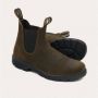 Blundstone Donkergroene gewaxte suède Chelsea boots Green Heren - Thumbnail 2