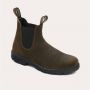 Blundstone Donkergroene gewaxte suède Chelsea boots Green Heren - Thumbnail 3
