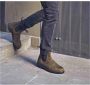 Blundstone Chelsea Laarzen Loop in Stijl met Dark Olive Breast Beatle El Side Boot Input Crust Green Unisex - Thumbnail 9