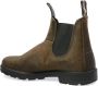 Blundstone Donkergroene Chelsea Boots van GeWaxte Suède Green Heren - Thumbnail 3