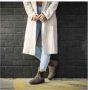 Blundstone Chelsea Laarzen Loop in Stijl met Dark Olive Breast Beatle El Side Boot Input Crust Green Unisex - Thumbnail 11