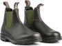 Blundstone Stiefel Boots #519 Leather Elastic (500 Series) Stout Brown Olive-3UK - Thumbnail 10