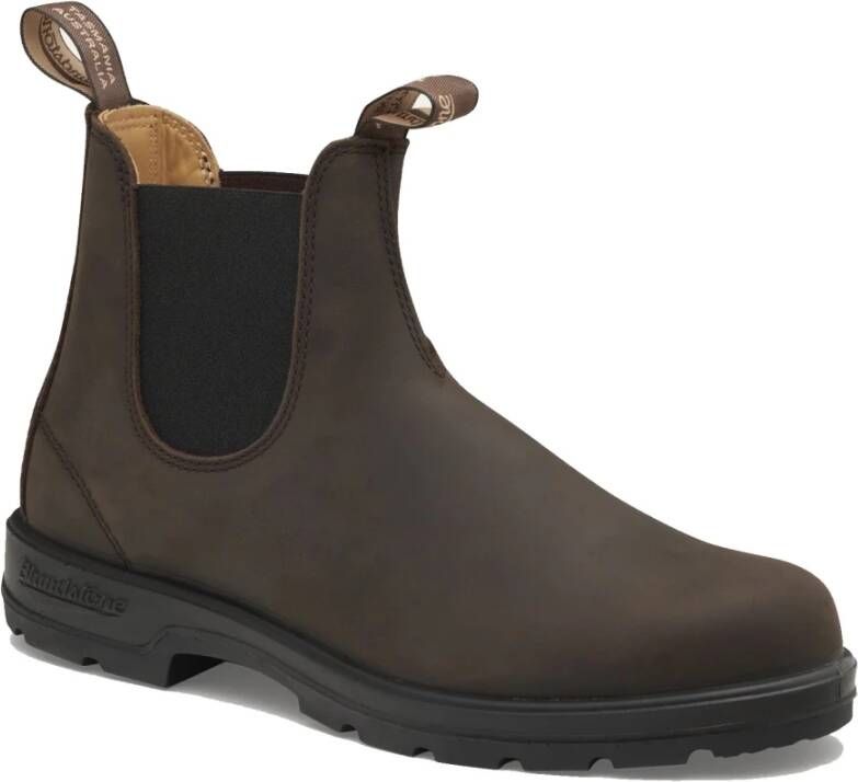 Blundstone Klassieke Bruin Zwarte Lederen Boots Brown Heren